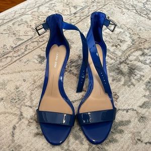 Gianni Bini blue heels size 8